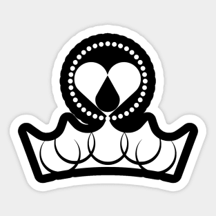 Queen of Hearts Sticker